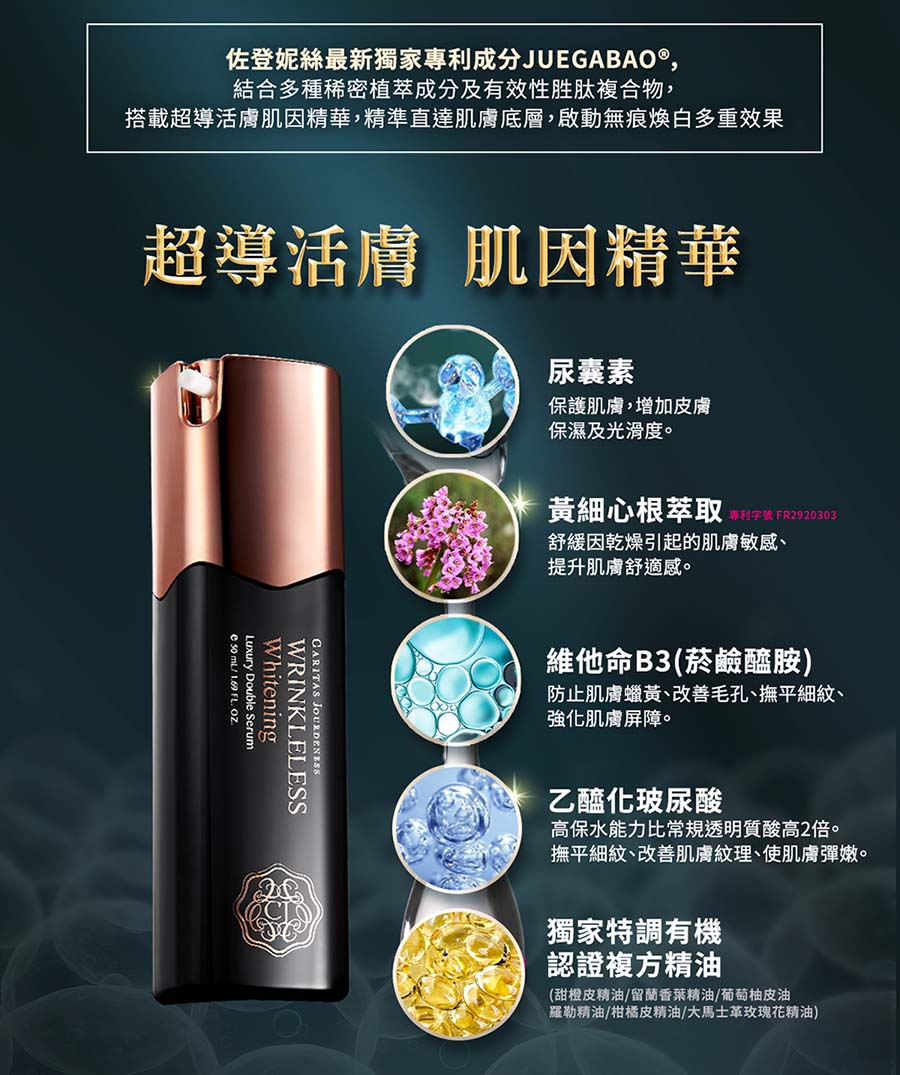 Wrinkleless Whitening Luxury Double Serum (50ml)