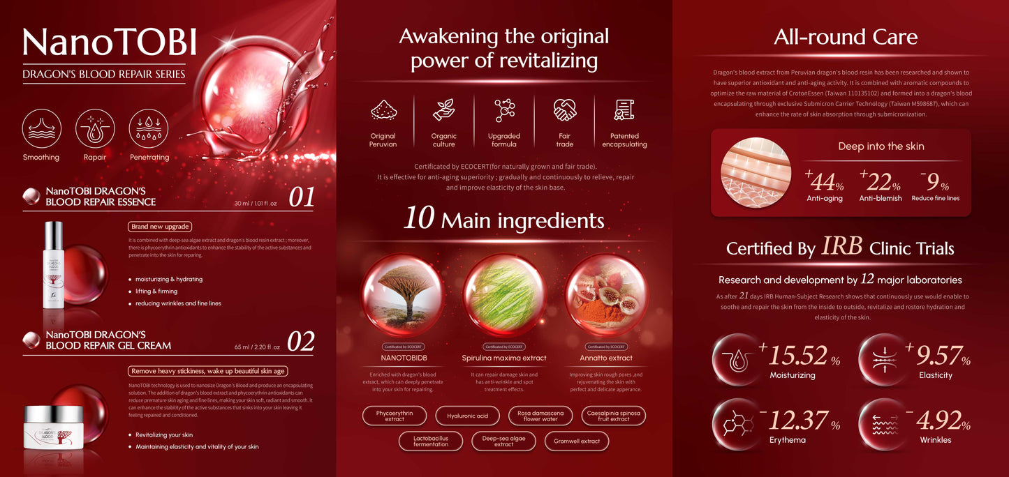 NanoTOBI Dragon's Blood Repair Cream (65g)