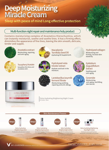 Extra-hydrating Brightening Night Cream (50ml)